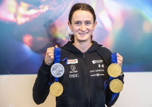Martina Sáblíková se z úspěšného zámořského turné vrátila domů Martina Sáblíková se z úspěšného zámořského turné vrátila domů
