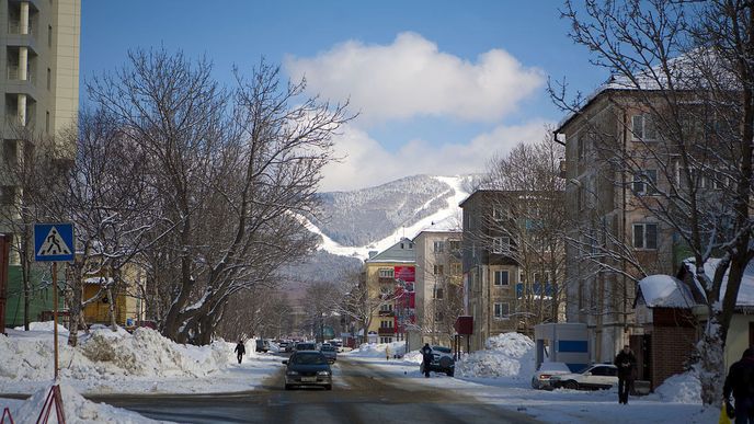 Ulice v Jižním Sachalinsku