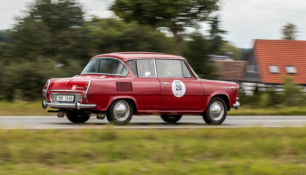 Vozy Škoda na Sachsen Classic 2021