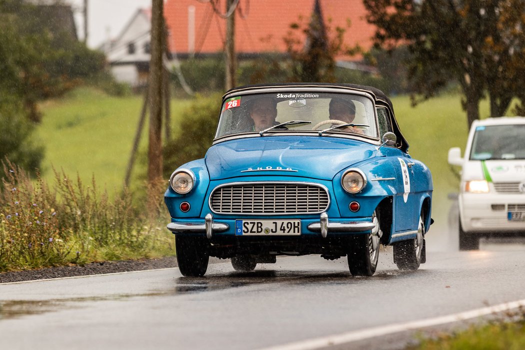 Vozy Škoda na Sachsen Classic 2021