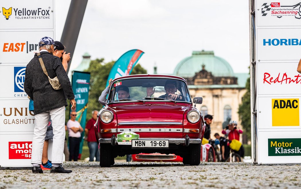 Vozy Škoda na Sachsen Classic 2021