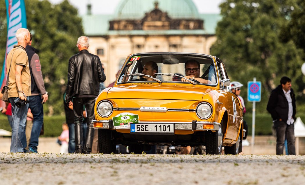 Vozy Škoda na Sachsen Classic 2021