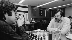 Vlastimil Hort na turnaji v Amsterdamu (23. 7. 1979).