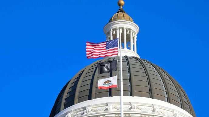 Kalifornský kapitol v Sacramentu. Kalifornský kapitol v Sacramentu.