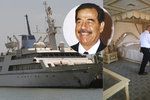 Saddámova luxusní jachta, na kterou nikdy nevkročil.
