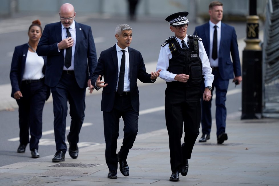 Starosta Londýna Sadiq Khan.