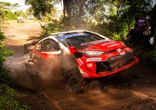 Safari rallye v cíli: Poprvé v kariéře se z výhry raduje Katsuta