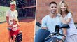 Dcera Lucie Šafářové na sobě pořádně maká Dcera Lucie Šafářové na sobě pořádně maká