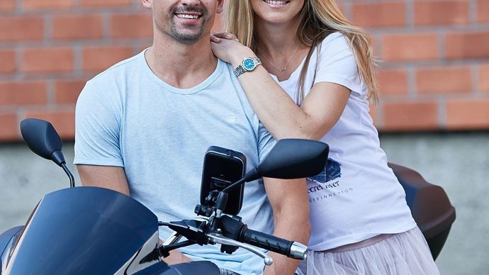 Lucie Šafářová a Tomáš Plekanec