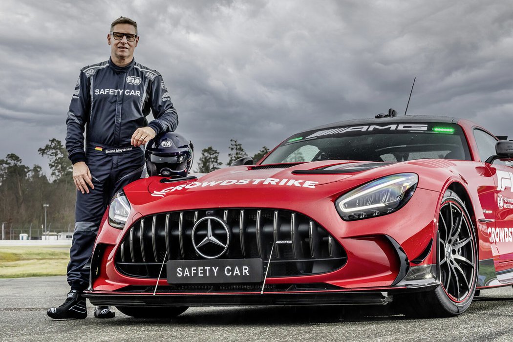 Safety Car Mercedes-AMG GT Black Series a Bernd Mayländer