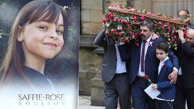 Pohřeb osmileté Saffie, nejmladší oběti teroru v Manchesteru