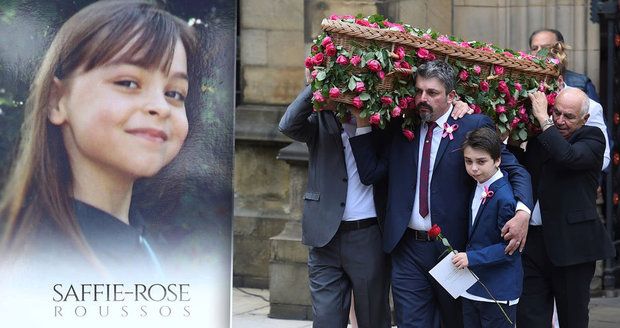 Pohřeb nejmladší oběti teroru v Manchesteru: Rakev osmileté Saffie zdobily stovky růží