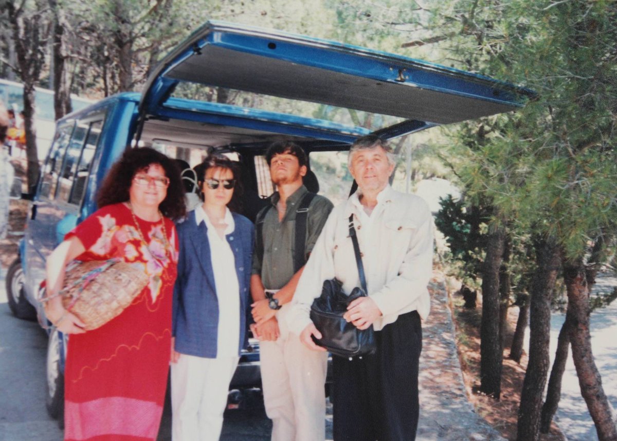 Nikdy neviděné fotky Šafránkové a Abrháma na dovolené v roce 1996.