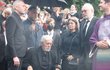 Poslední rozloučení s Libuškou Šafránkovou - vdovec Josef Abrhám Poslední rozloučení s Libuškou Šafránkovou - vdovec Josef Abrhám