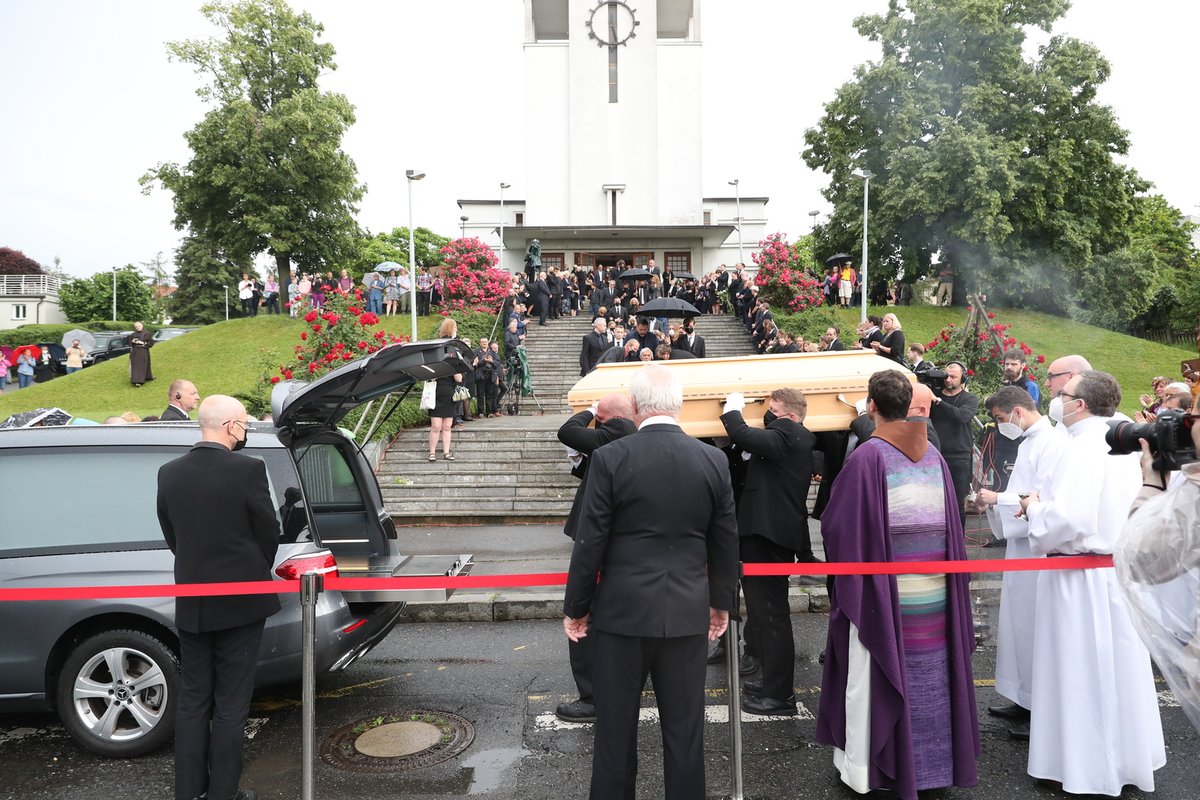 Poslední rozloučení s Libuškou Šafránkovou