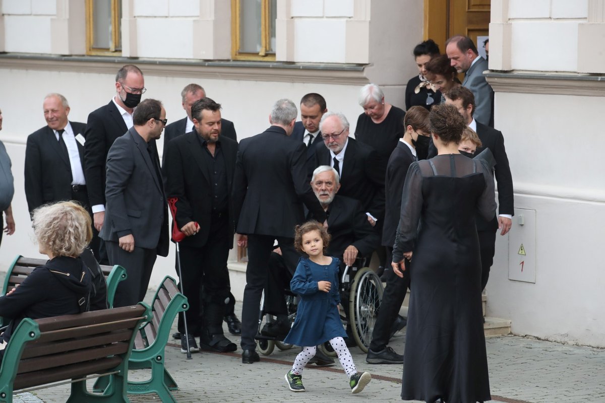 Poslední rozloučení s Libuškou Šafránkovou.