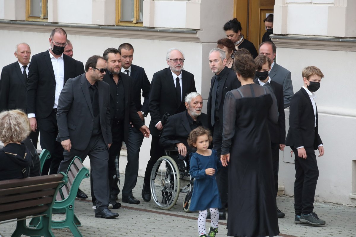 Poslední rozloučení s Libuškou Šafránkovou.