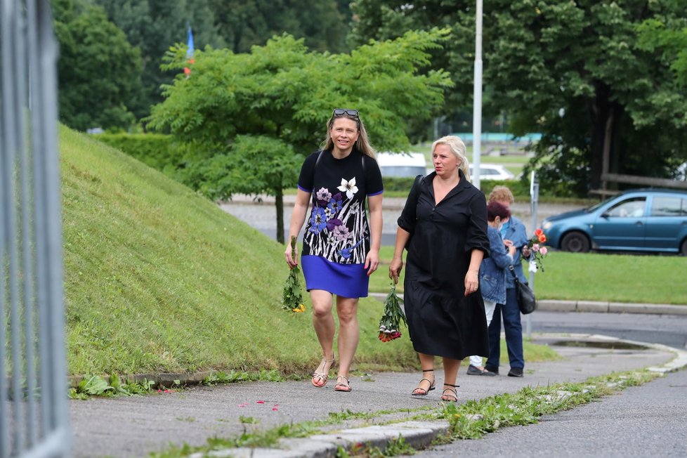 Poslední rozloučení s Libuškou Šafránkovou.