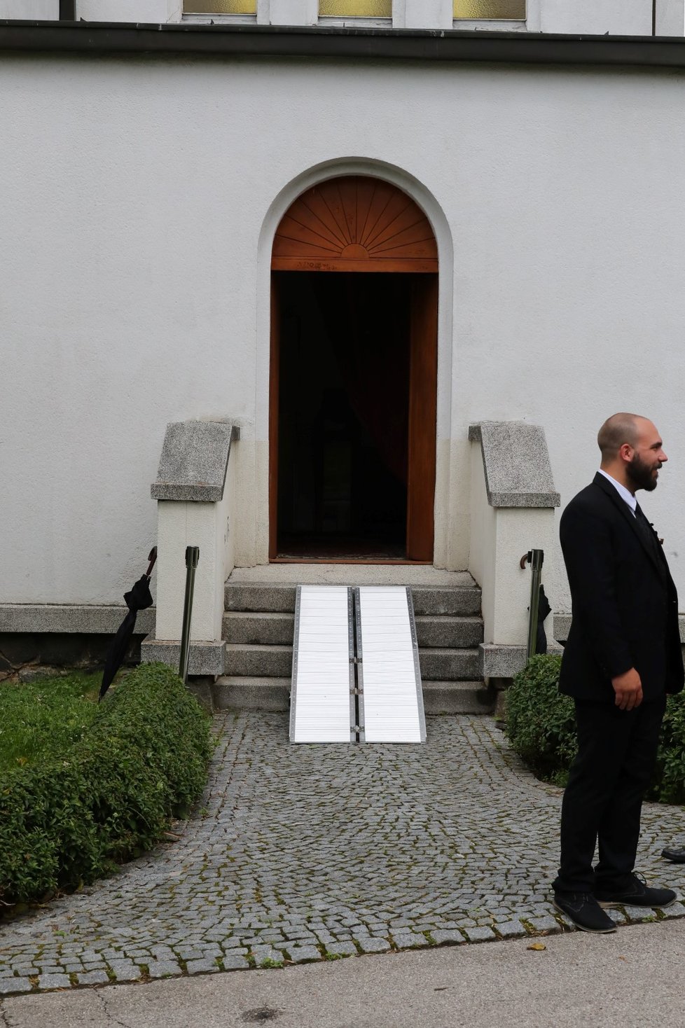 Poslední rozloučení s Libuškou Šafránkovou.