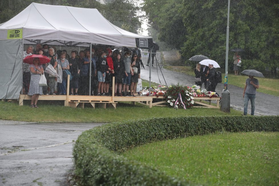 Poslední rozloučení s Libuškou Šafránkovou