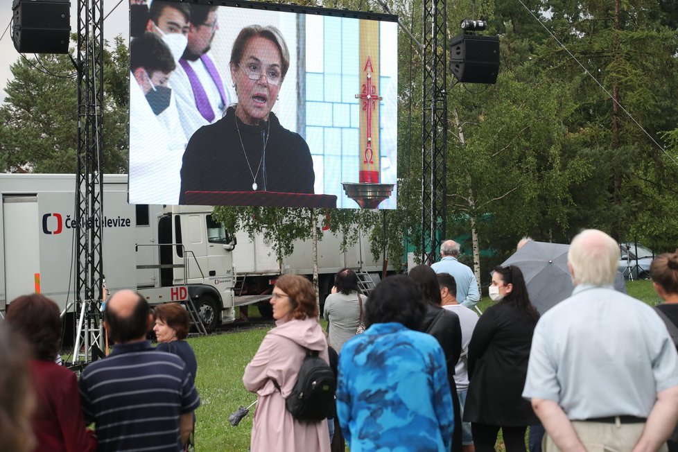 Poslední rozloučení s Libuškou Šafránkovou