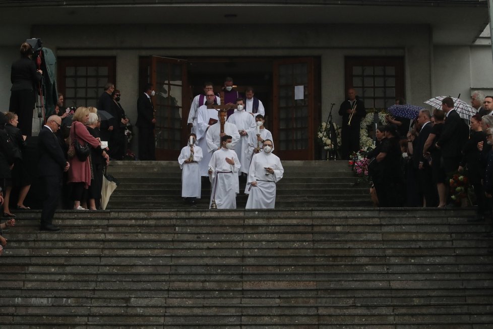 Poslední rozloučení s Libuškou Šafránkovou