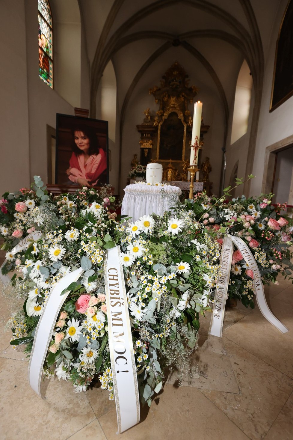 Poslední rozloučení s Libuškou Šafránkovou