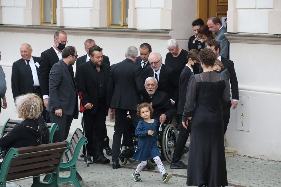 Poslední rozloučení s Libuškou Šafránkovou.