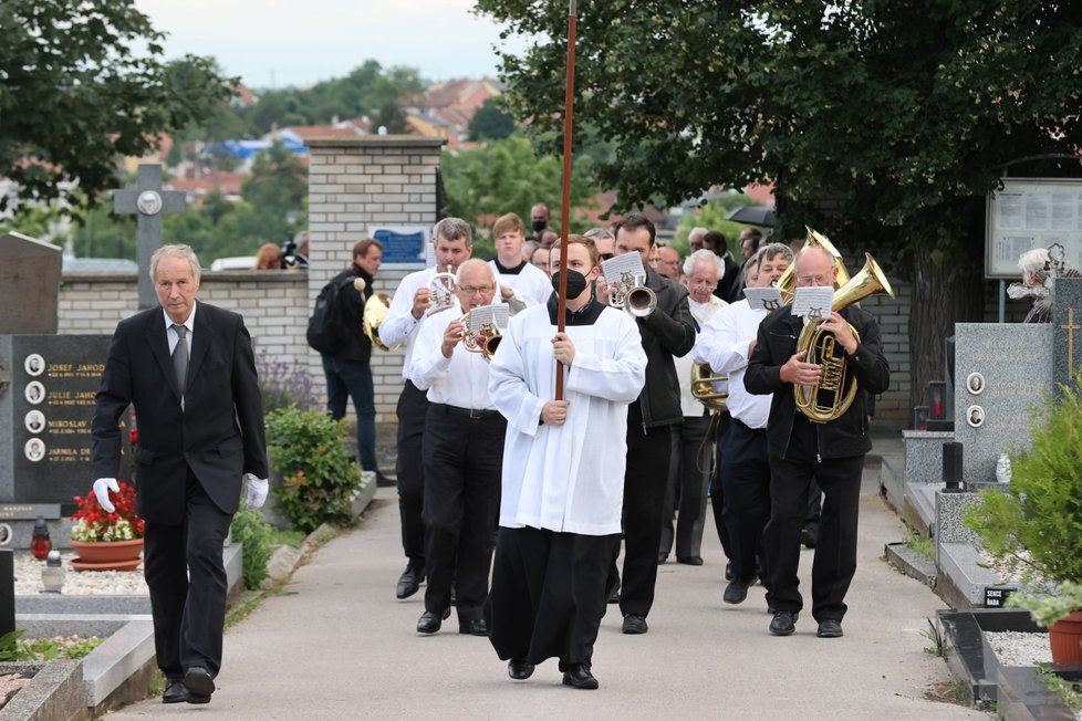 Poslední rozloučení s Libuškou Šafránkovou.