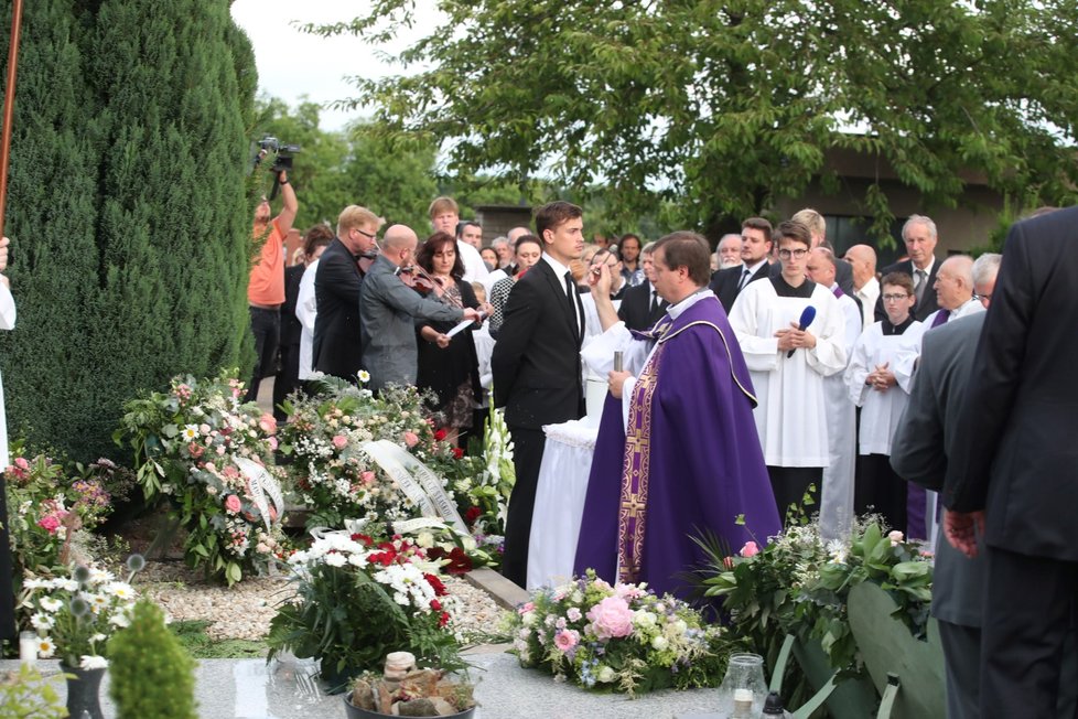 Poslední rozloučení s Libuškou Šafránkovou.