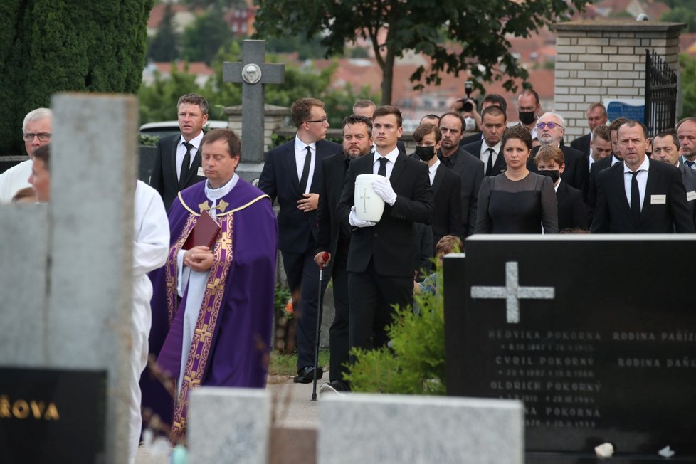 Poslední rozloučení s Libuškou Šafránkovou.