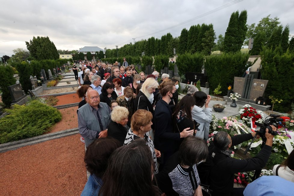 Poslední rozloučení s Libuškou Šafránkovou