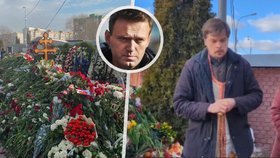 Kněz Dimitrij Safronov sloužil bohoslužbu za zemřelého Alexeje Navalného.