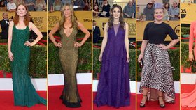 Duhové ceny SAG: Mořská panna Julianne Moore, těhotná Keira Knightley a odhalený dekolt Jennifer Aniston!