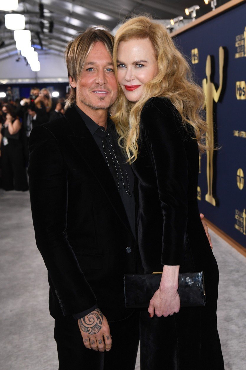 Celebrity na cenách SAG: Nicole Kidman s manželem Keithem Urbanem