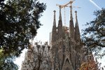 Animace ukazuje dokončení chrámu Sagrada Familia