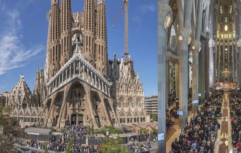 Sagrada Familia má v Barceloně konečně povolení. Katedrála si počkala 137 let