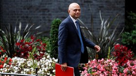 Britský ministr zdravotnictví Sajid Javid