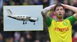 Argentinský fotbalista Emiliano Sala měl přestoupit do Cardiffu, jenže soukromé letadlo s ním spadlo