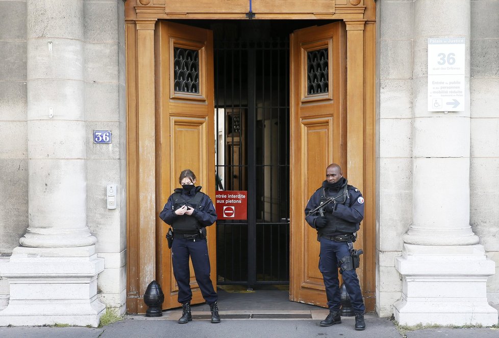 Soud Palais de Justice, kde bude souzen Salah Abdeslam.