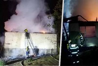 Tragický požár rodinného domu na Chebsku: Jeden člověk zemřel, další je zraněný