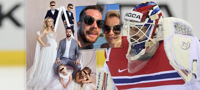 Hokejový gólman Alexander Salák s půvabnou manželkou Míšou jsou popáté v radostném očekávání