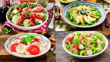 Rychlá mňamka: 4 neodolatelné saláty s mozarellou!