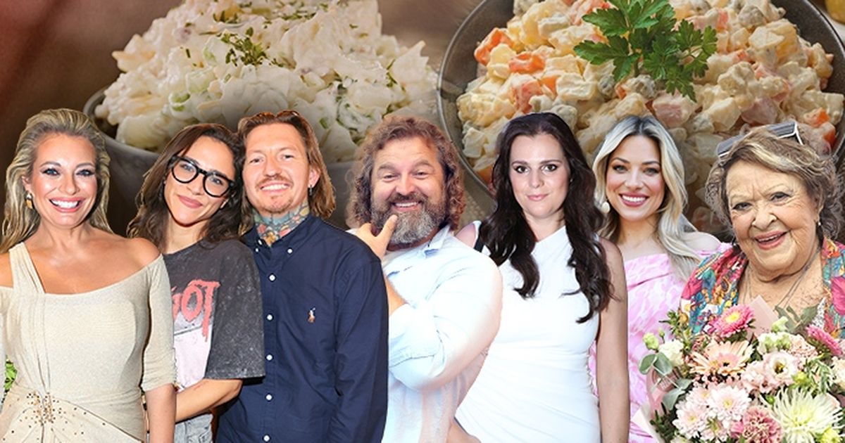 ¡Batalla de la famosa ensalada de patatas! Bohdalová corta