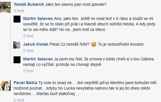 Na Facebooku se rozhořela diskuze.