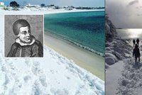 Slunné italské pobřeží zasypal sníh: Konec světa přichází, předpověděl prorok