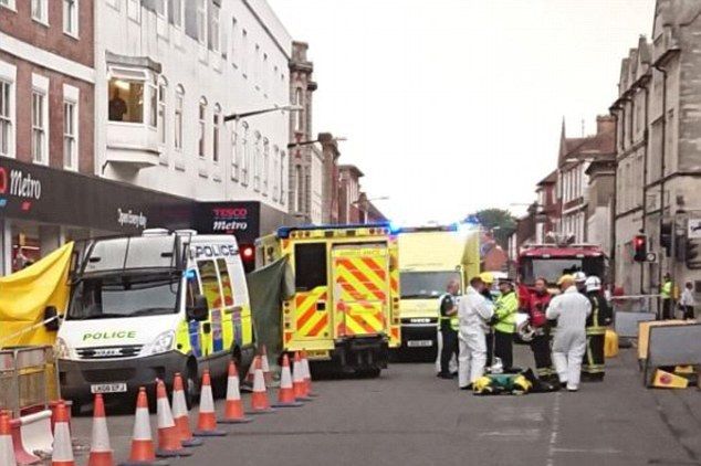 V Salisbury opět zasahovali policisté a záchranáři. Tentokrát kvůli nevolnosti muže.