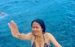 Salma Hayek v plavkách