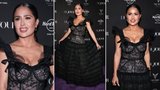 Nestárnoucí Salma Hayeková nezklamala: Předvedla naditý dekolt a božské křivky!