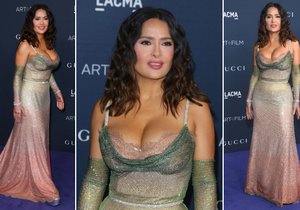 Božská Salma Hayek na LACMA Art+Film Gala 2022